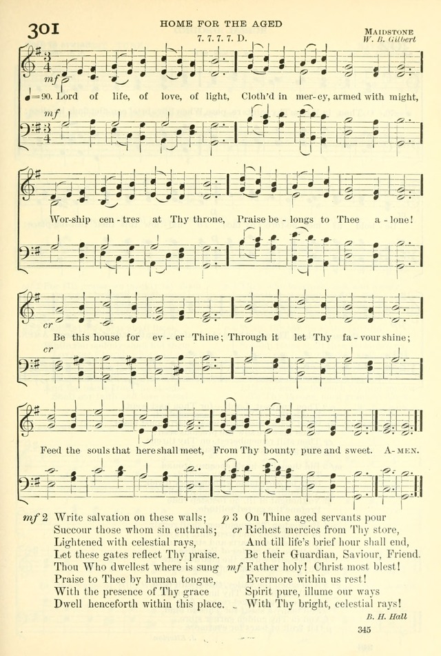 The Church Hymnal: revised and enlarged in accordance with the action of the General Convention of the Protestant Episcopal Church in the United States of America in the year of our Lord 1892. (Ed. B) page 393