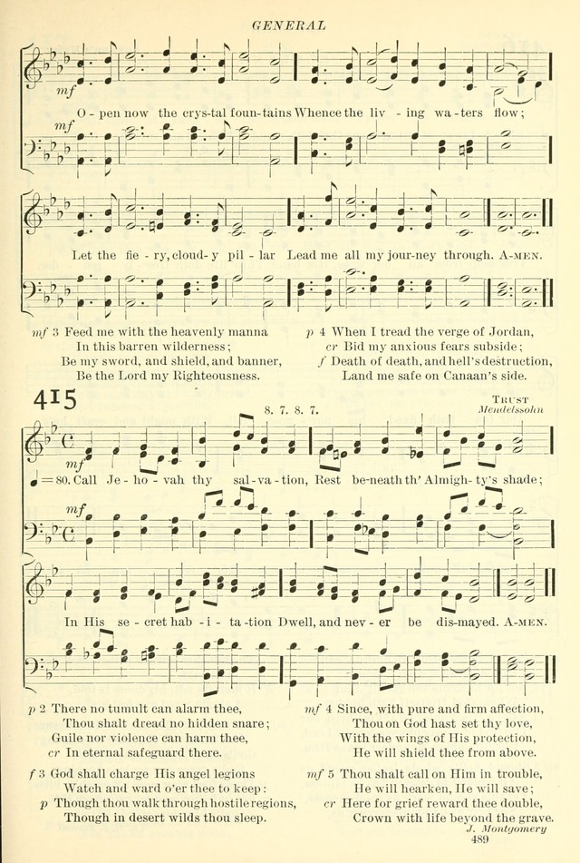 The Church Hymnal: revised and enlarged in accordance with the action of the General Convention of the Protestant Episcopal Church in the United States of America in the year of our Lord 1892. (Ed. B) page 537