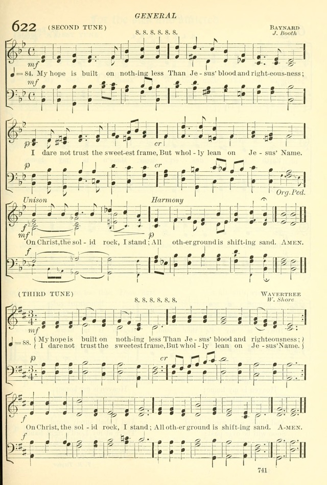 The Church Hymnal: revised and enlarged in accordance with the action of the General Convention of the Protestant Episcopal Church in the United States of America in the year of our Lord 1892. (Ed. B) page 789