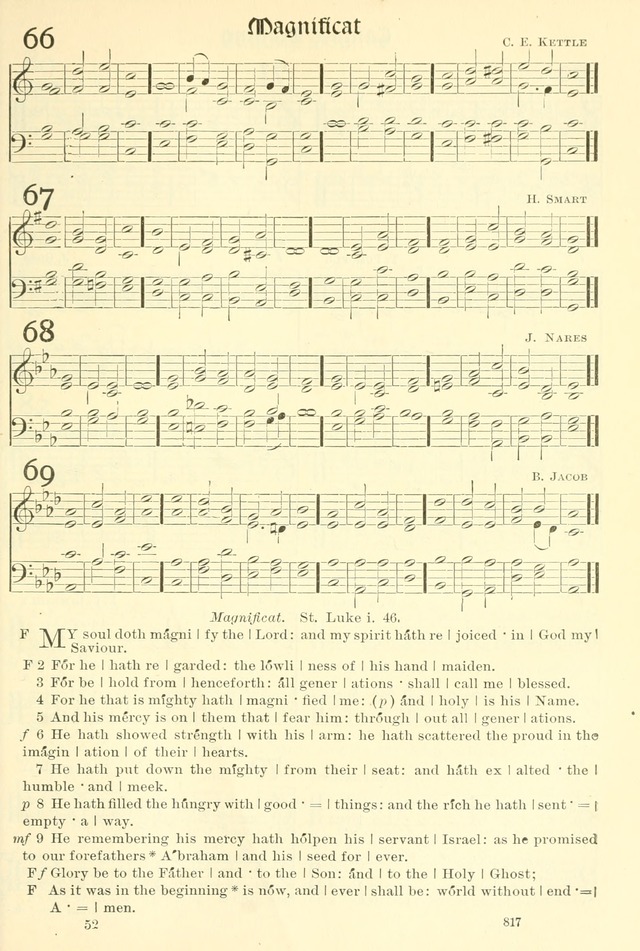 The Church Hymnal: revised and enlarged in accordance with the action of the General Convention of the Protestant Episcopal Church in the United States of America in the year of our Lord 1892. (Ed. B) page 865