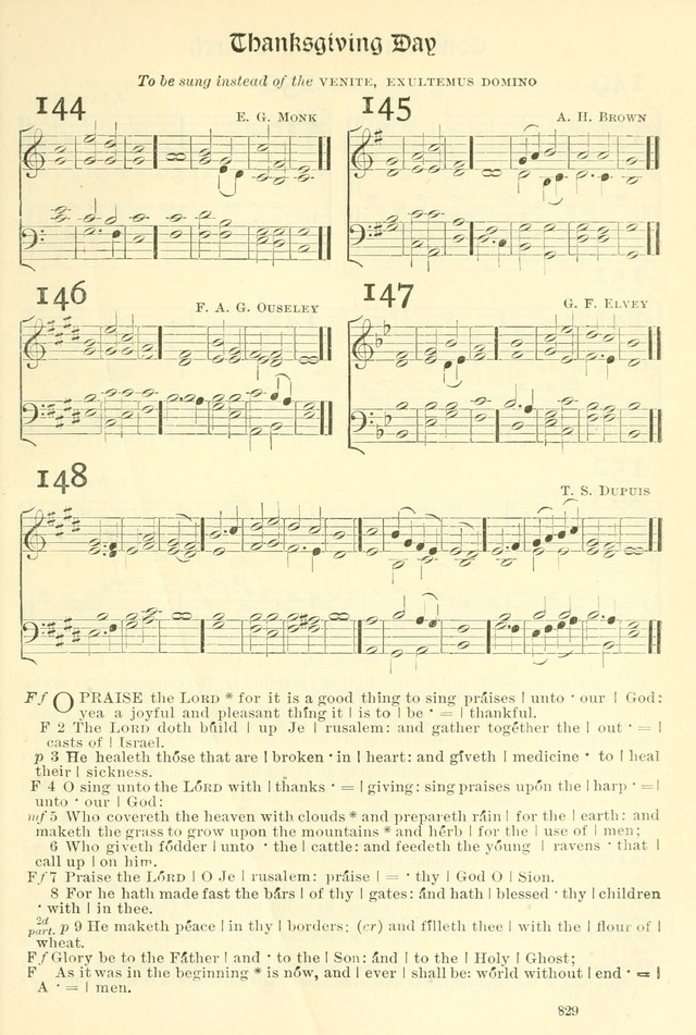 The Church Hymnal: revised and enlarged in accordance with the action of the General Convention of the Protestant Episcopal Church in the United States of America in the year of our Lord 1892. (Ed. B) page 877