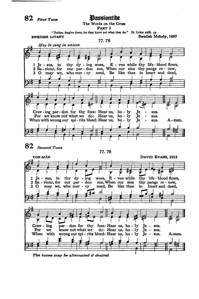 The Hymnal of the Protestant Episcopal Church in the United States of America 1940 page 104