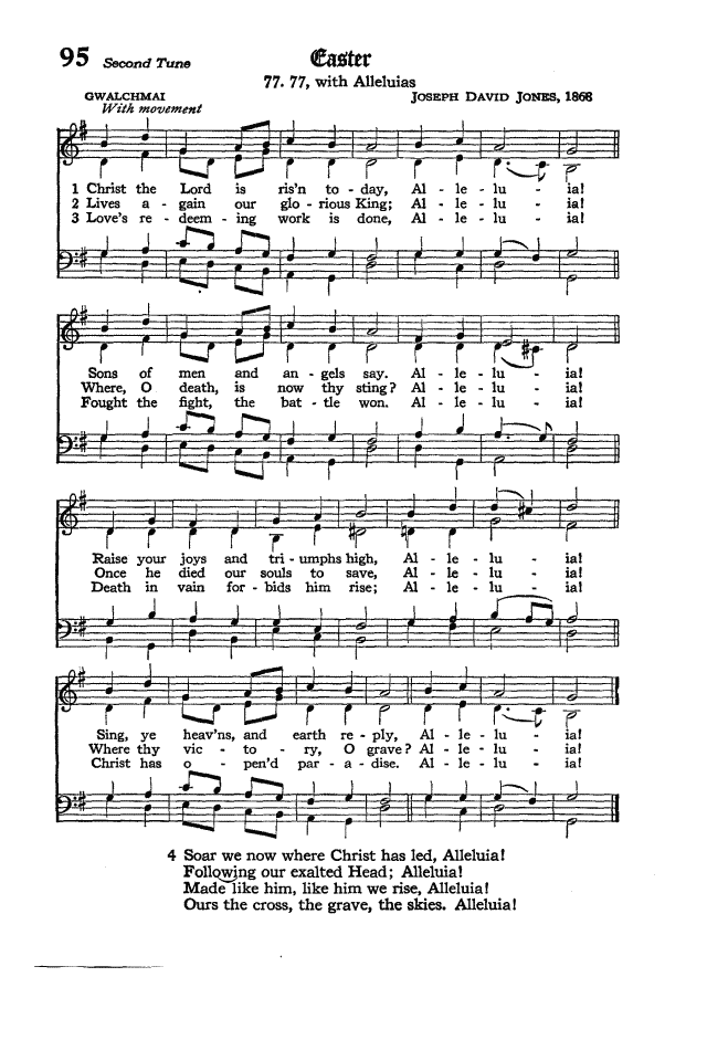 The Hymnal of the Protestant Episcopal Church in the United States of America 1940 page 121