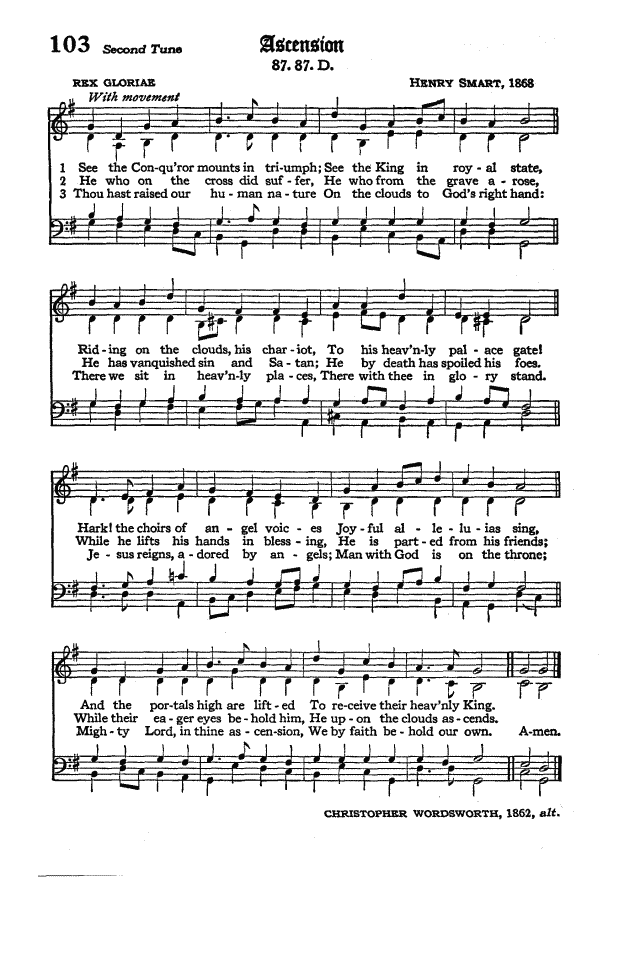The Hymnal of the Protestant Episcopal Church in the United States of America 1940 page 135