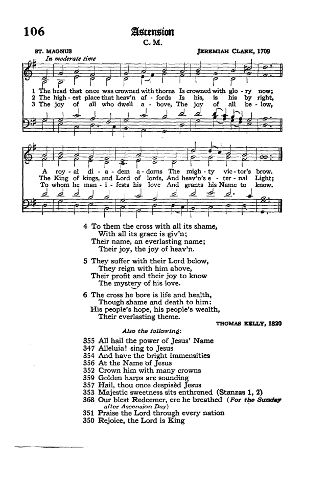 The Hymnal of the Protestant Episcopal Church in the United States of America 1940 page 139
