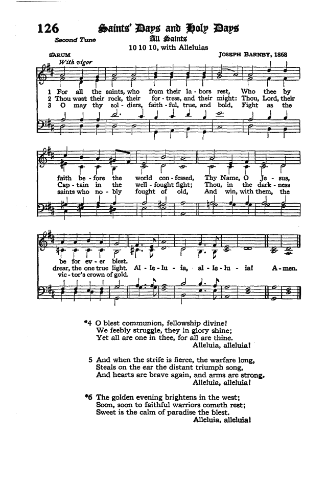 The Hymnal of the Protestant Episcopal Church in the United States of America 1940 page 168