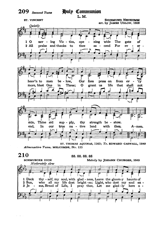The Hymnal of the Protestant Episcopal Church in the United States of America 1940 page 266