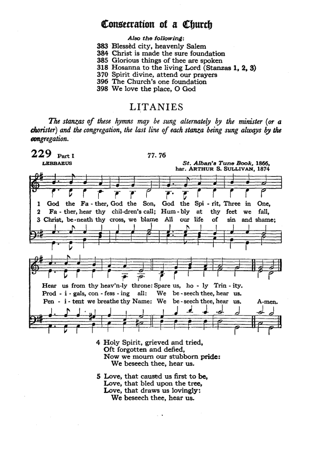 The Hymnal of the Protestant Episcopal Church in the United States of America 1940 page 290