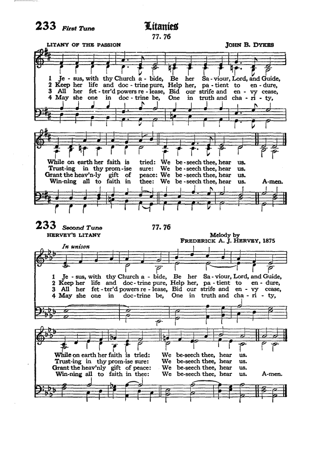 The Hymnal of the Protestant Episcopal Church in the United States of America 1940 page 294