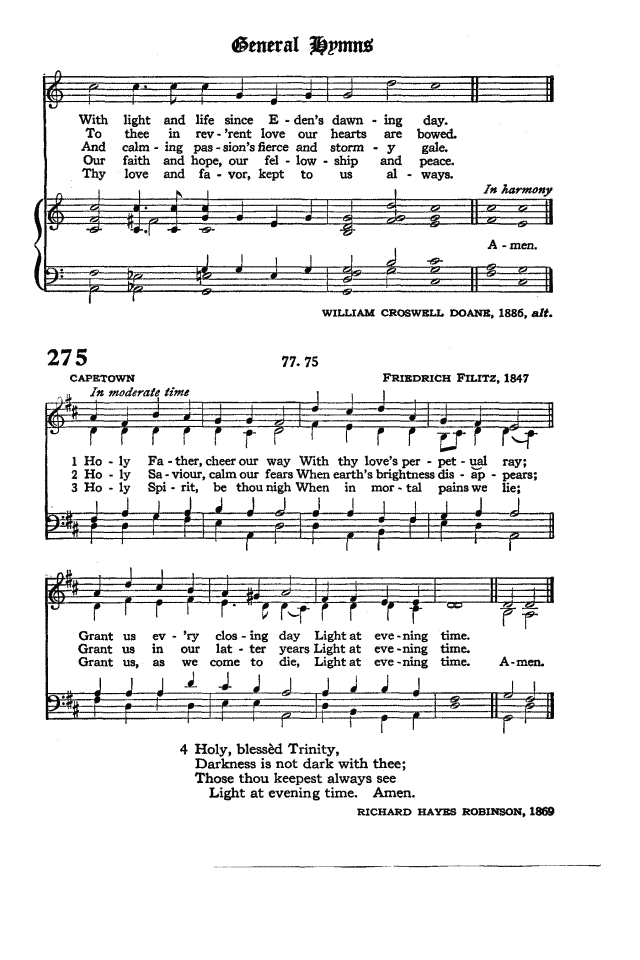The Hymnal of the Protestant Episcopal Church in the United States of America 1940 page 339