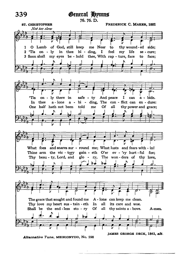 The Hymnal of the Protestant Episcopal Church in the United States of America 1940 page 405