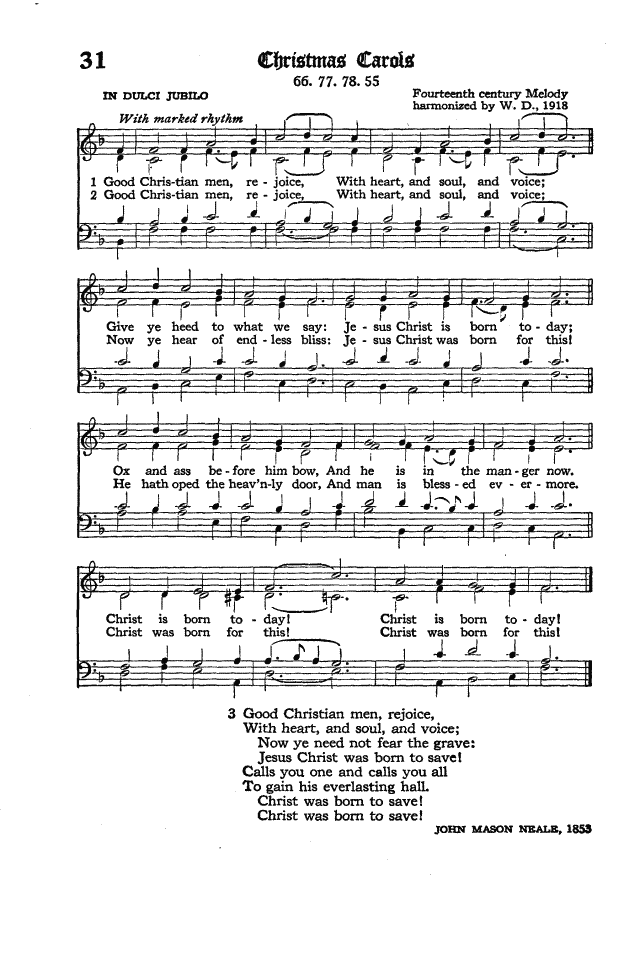 The Hymnal of the Protestant Episcopal Church in the United States of America 1940 page 44