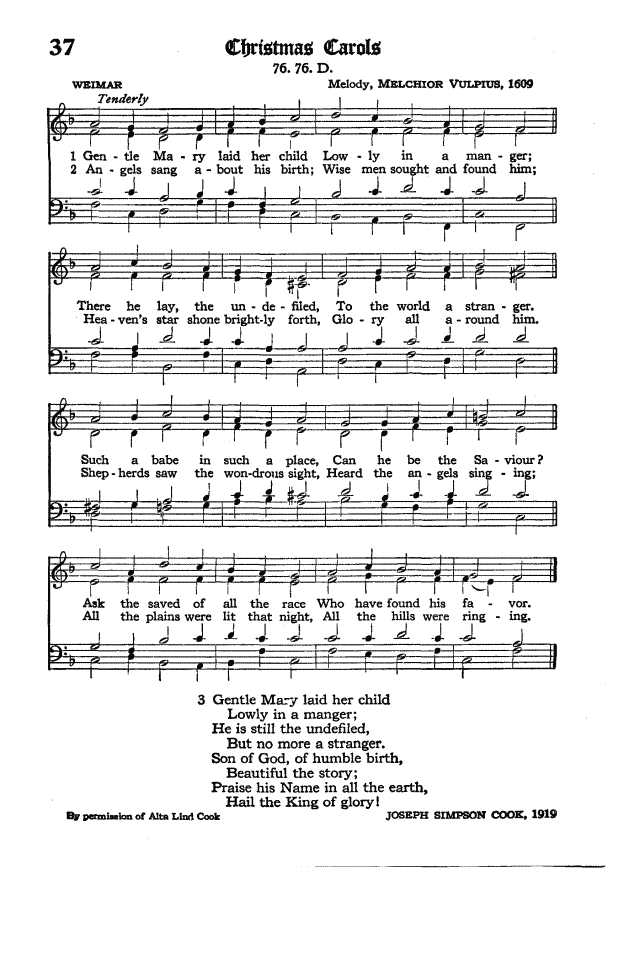 The Hymnal of the Protestant Episcopal Church in the United States of America 1940 page 49