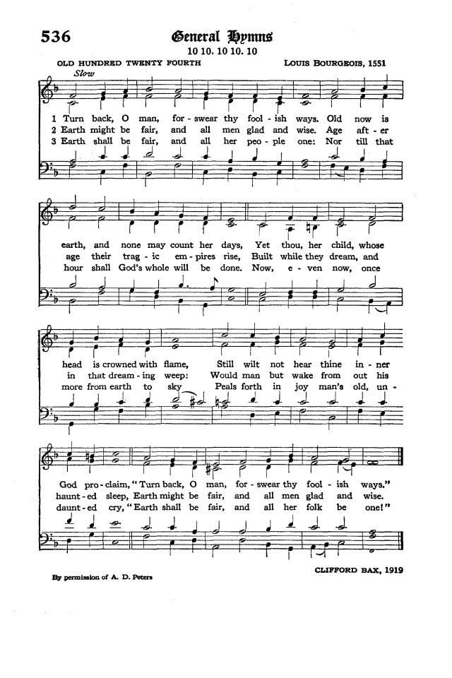 The Hymnal of the Protestant Episcopal Church in the United States of America 1940 page 614