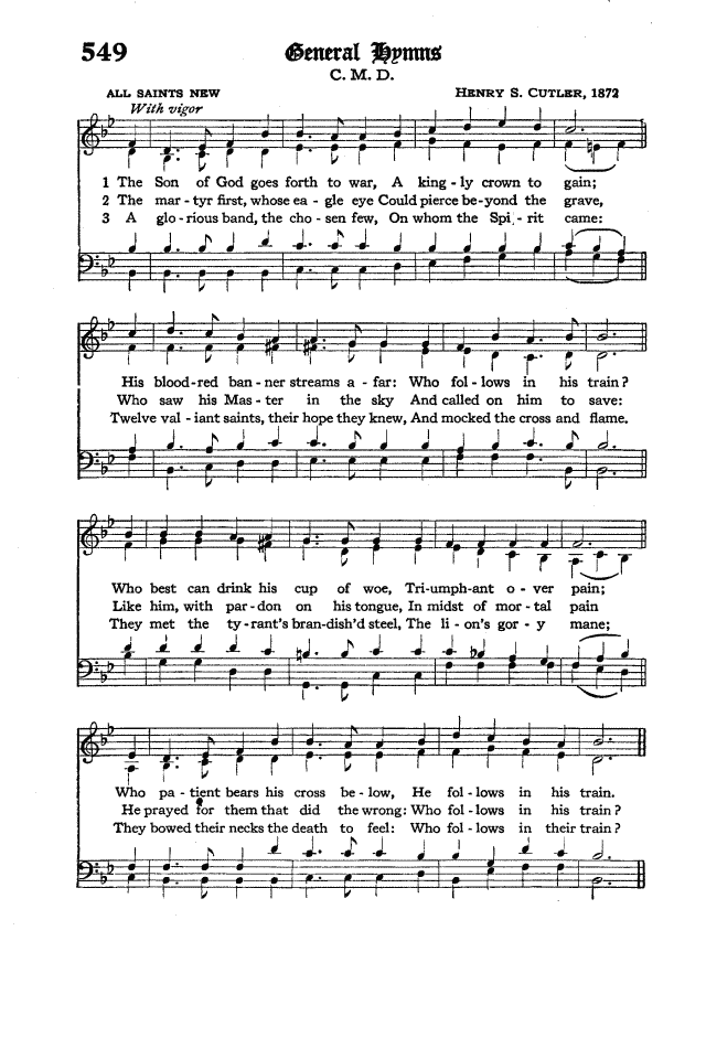 The Hymnal of the Protestant Episcopal Church in the United States of America 1940 page 630