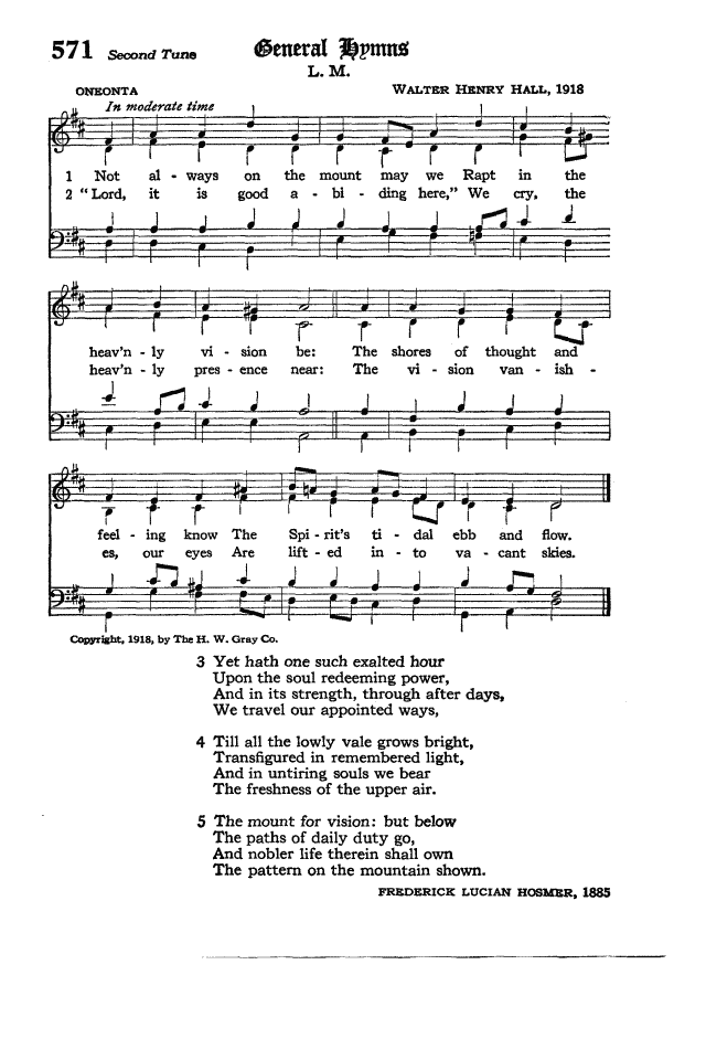 The Hymnal of the Protestant Episcopal Church in the United States of America 1940 page 655