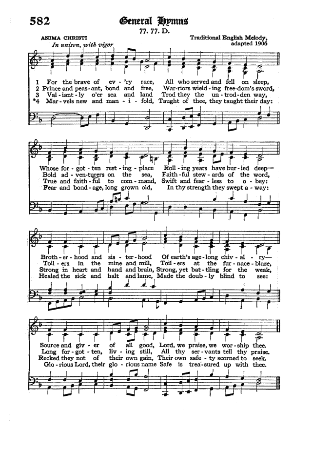 The Hymnal of the Protestant Episcopal Church in the United States of America 1940 page 668