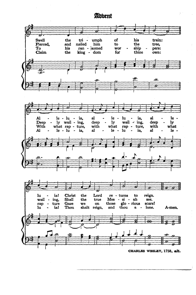 The Hymnal of the Protestant Episcopal Church in the United States of America 1940 page 9