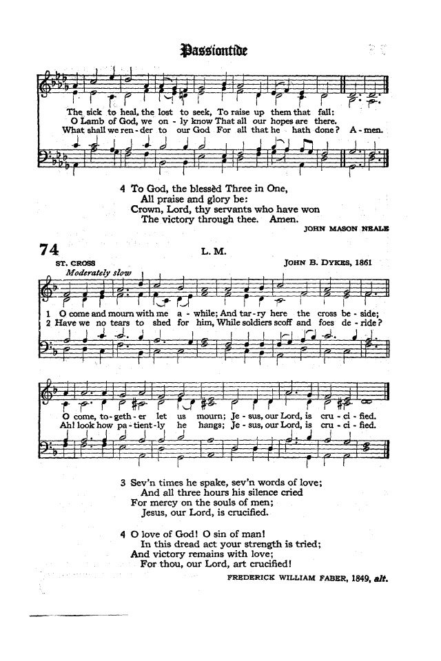 The Hymnal of the Protestant Episcopal Church in the United States of America 1940 page 95
