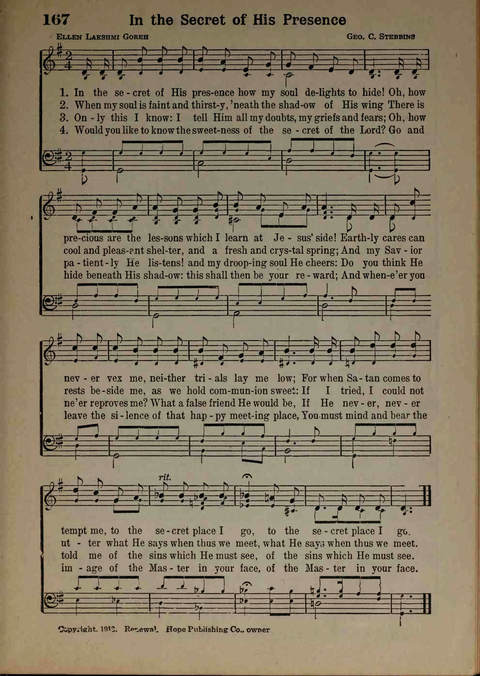Hymns of Praise Number Two page 167