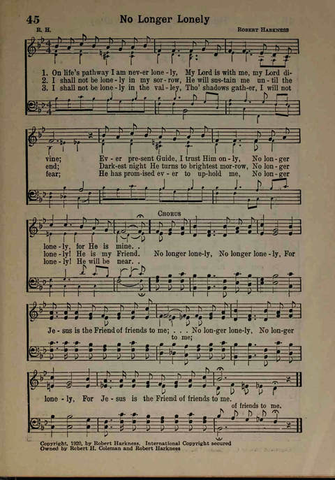 Hymns of Praise Number Two page 45