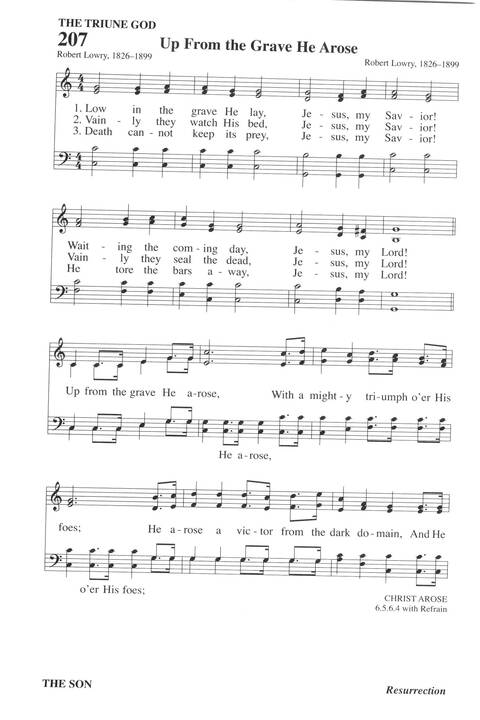 Hymns for a Pilgrim People: a congregational hymnal page 281