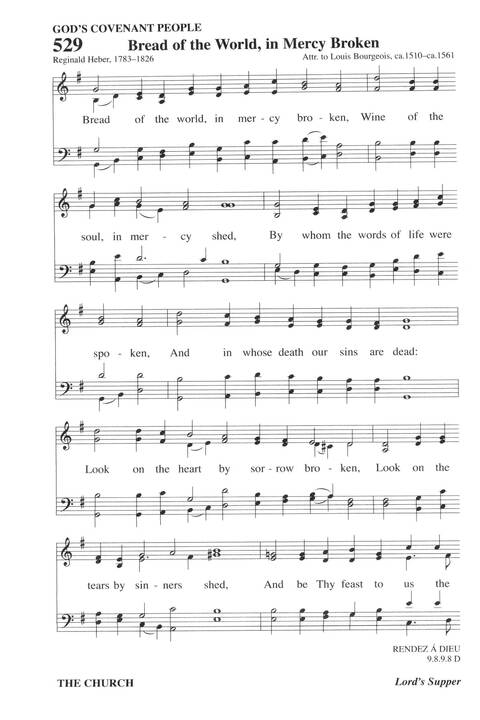 Hymns for a Pilgrim People: a congregational hymnal page 736