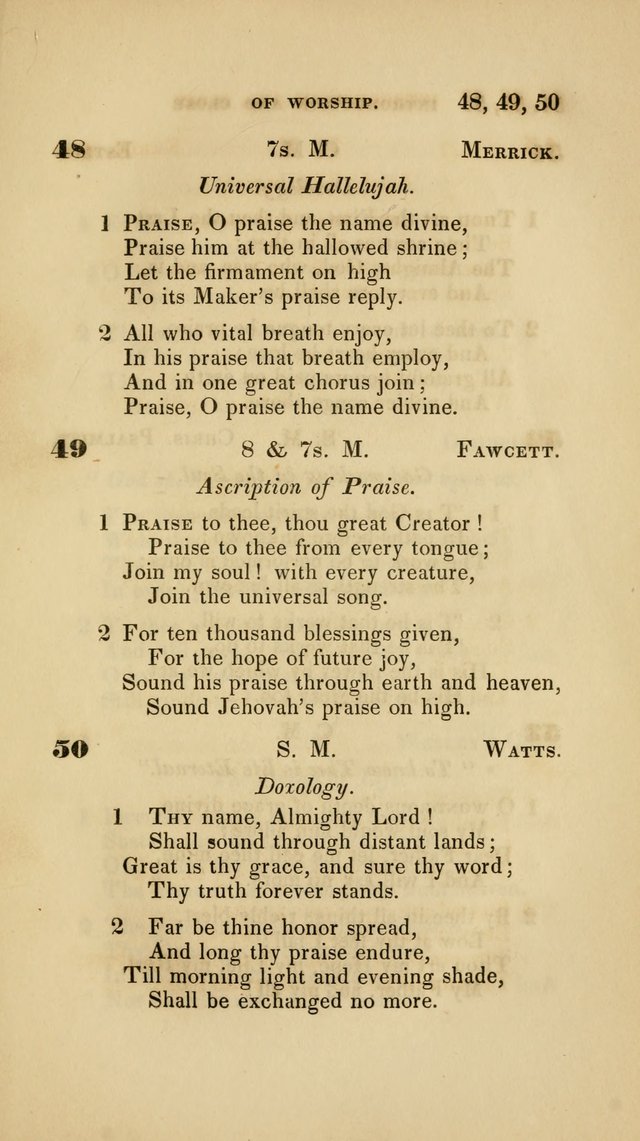 Hymns for Public Worship page 62
