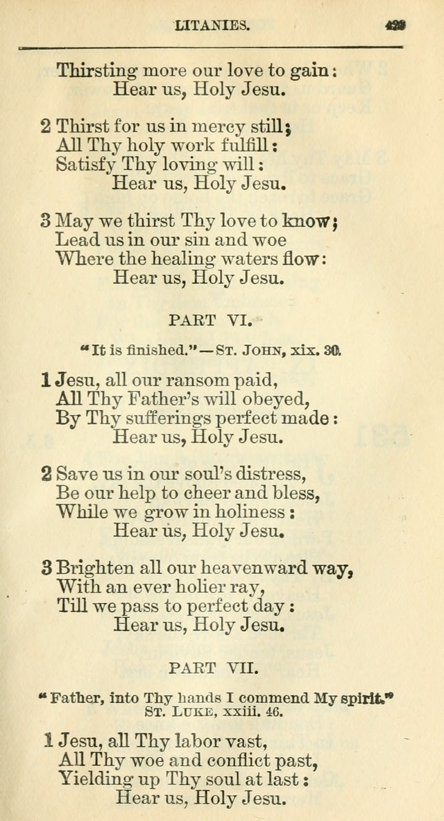 The Hymnal: revised and enlarged as adopted by the General Convention of the Protestant Episcopal Church in the United States of America in the year of our Lord 1892 page 448