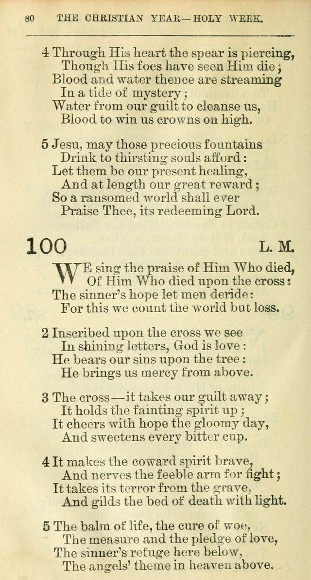 The Hymnal: revised and enlarged as adopted by the General Convention of the Protestant Episcopal Church in the United States of America in the year of our Lord 1892 page 97