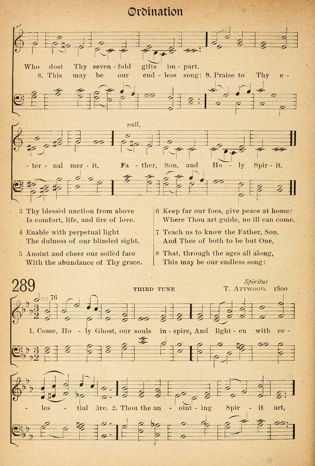 The Hymnal: revised and enlarged as adopted by the General Convention of the Protestant Episcopal Church in the United States of America in the of our Lord 1892..with music, as used in Trinity Church page 328