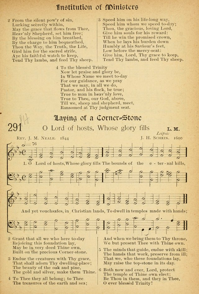 The Hymnal: revised and enlarged as adopted by the General Convention of the Protestant Episcopal Church in the United States of America in the of our Lord 1892..with music, as used in Trinity Church page 331
