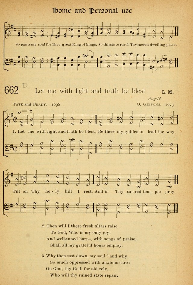 The Hymnal: revised and enlarged as adopted by the General Convention of the Protestant Episcopal Church in the United States of America in the of our Lord 1892..with music, as used in Trinity Church page 715