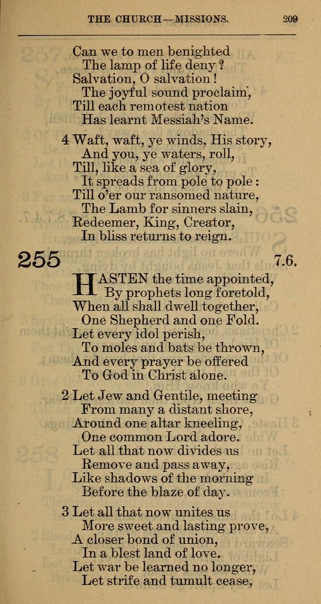 The Hymnal: revised and enlarged as adopted by the General Convention of the Protestant Episcopal Church in the United States of America in the year of our Lord 1892 page 222