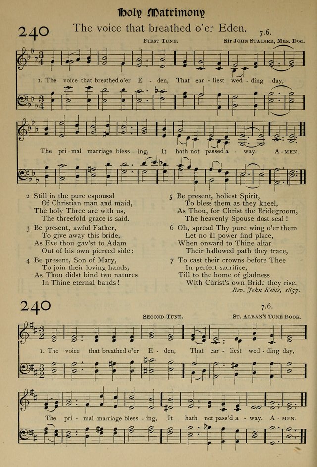 The Hymnal, Revised and Enlarged, as adopted by the General Convention of the Protestant Episcopal Church in the United States of America in the year of our Lord 1892 page 283