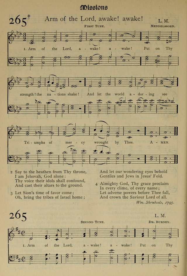 The Hymnal, Revised and Enlarged, as adopted by the General Convention of the Protestant Episcopal Church in the United States of America in the year of our Lord 1892 page 311