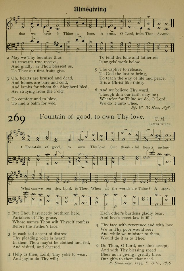 The Hymnal, Revised and Enlarged, as adopted by the General Convention of the Protestant Episcopal Church in the United States of America in the year of our Lord 1892 page 314