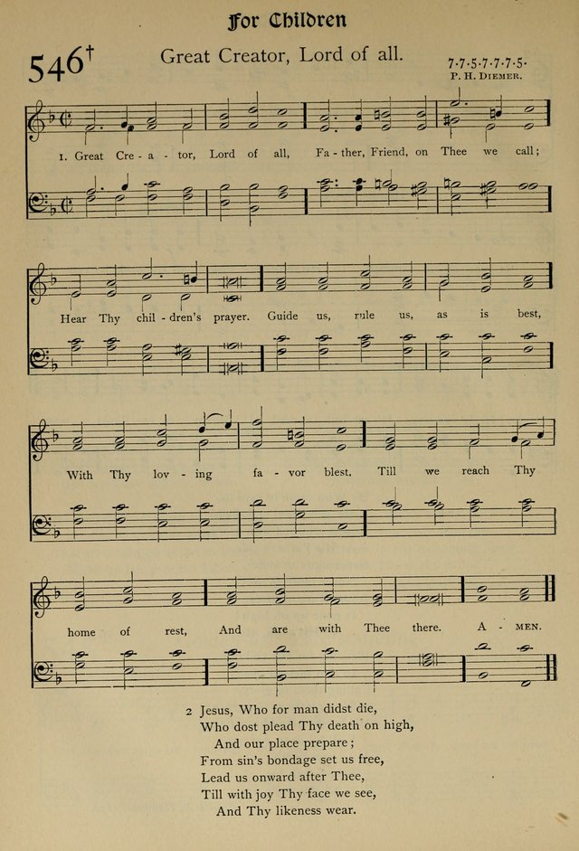 The Hymnal, Revised and Enlarged, as adopted by the General Convention of the Protestant Episcopal Church in the United States of America in the year of our Lord 1892 page 649