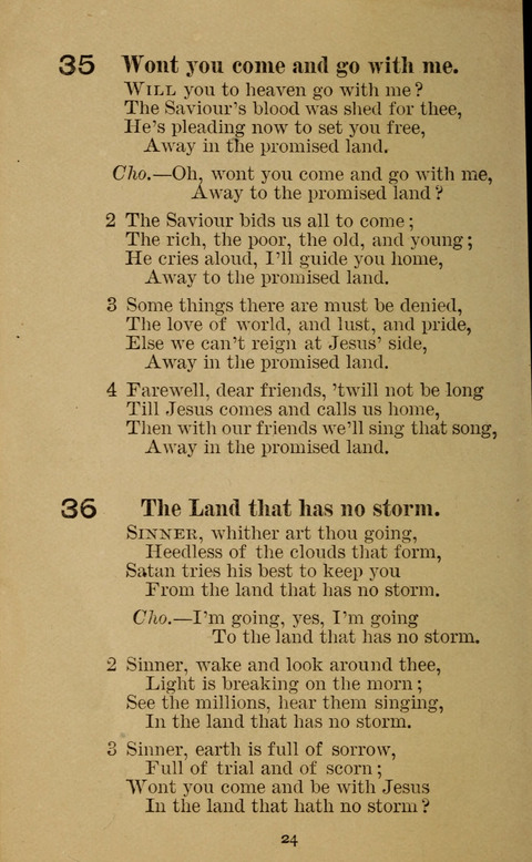 Heavenly Recruit Praise Hymns page 24