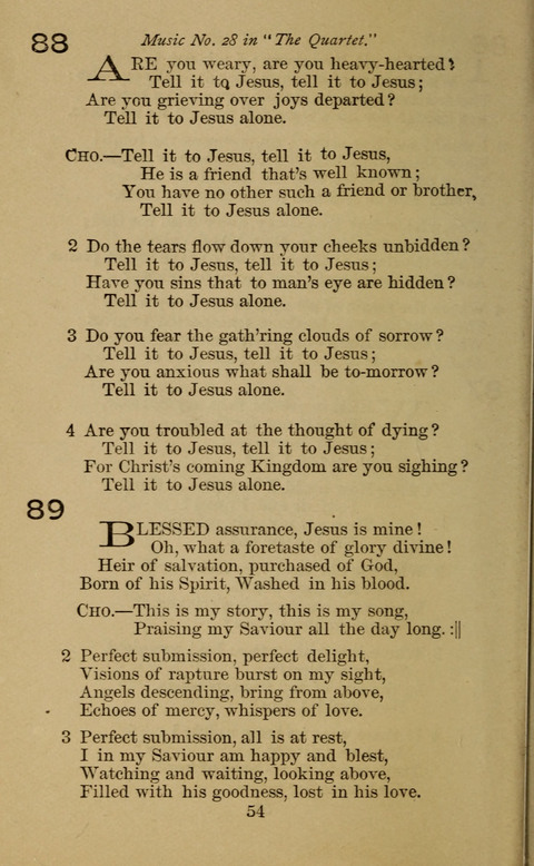 Heavenly Recruit Praise Hymns page 54