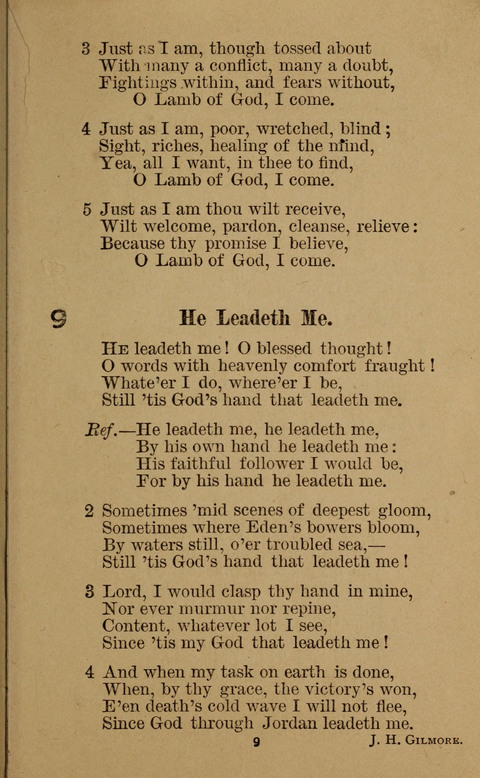 Heavenly Recruit Praise Hymns page 9
