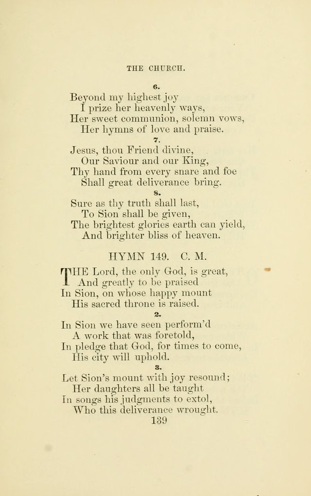 Hymns Recommended for use in the Reformed Episcopal Church page 146
