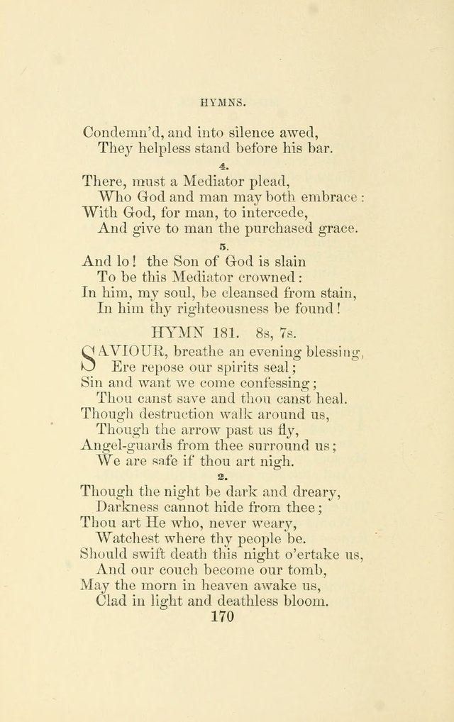Hymns Recommended for use in the Reformed Episcopal Church page 177