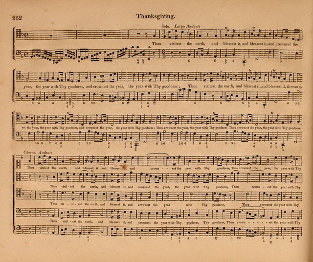 Harmonia Sacra: a Compilation of Psalm and Hymn Tunes [from the most celebrated European masters] page 232