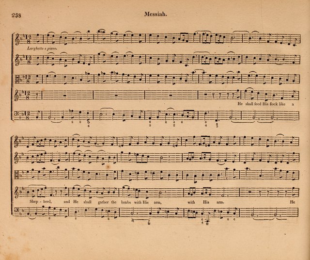 Harmonia Sacra: a Compilation of Psalm and Hymn Tunes [from the most celebrated European masters] page 238