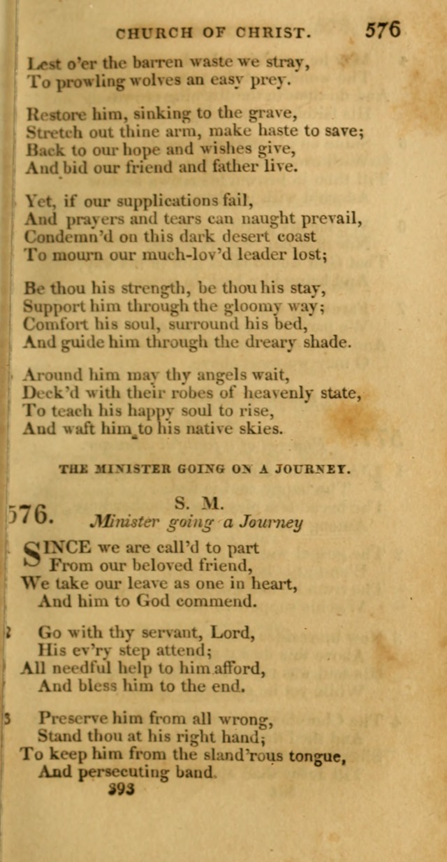 Hymns, Selected and Original: for public and private worship (1st ed.) page 393