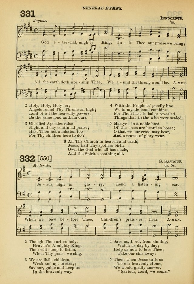 A Hymnal and Service Book for Sunday Schools, Day Schools, Guilds, Brotherhoods, etc. page 235