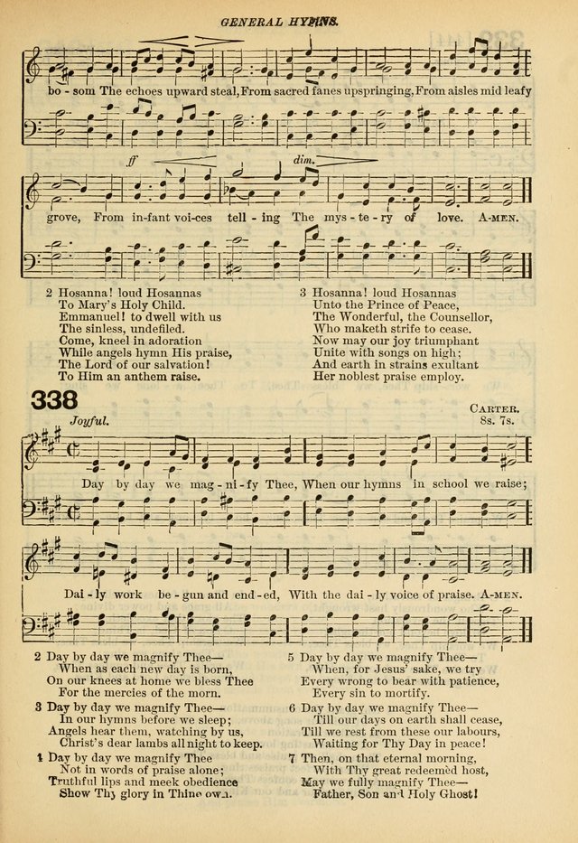 A Hymnal and Service Book for Sunday Schools, Day Schools, Guilds, Brotherhoods, etc. page 240