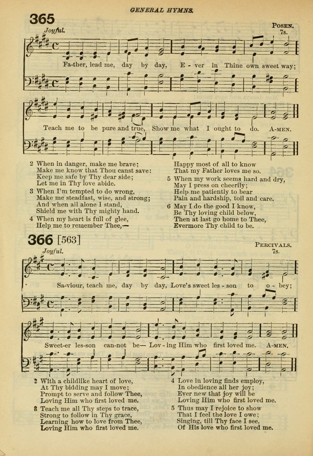A Hymnal and Service Book for Sunday Schools, Day Schools, Guilds, Brotherhoods, etc. page 261