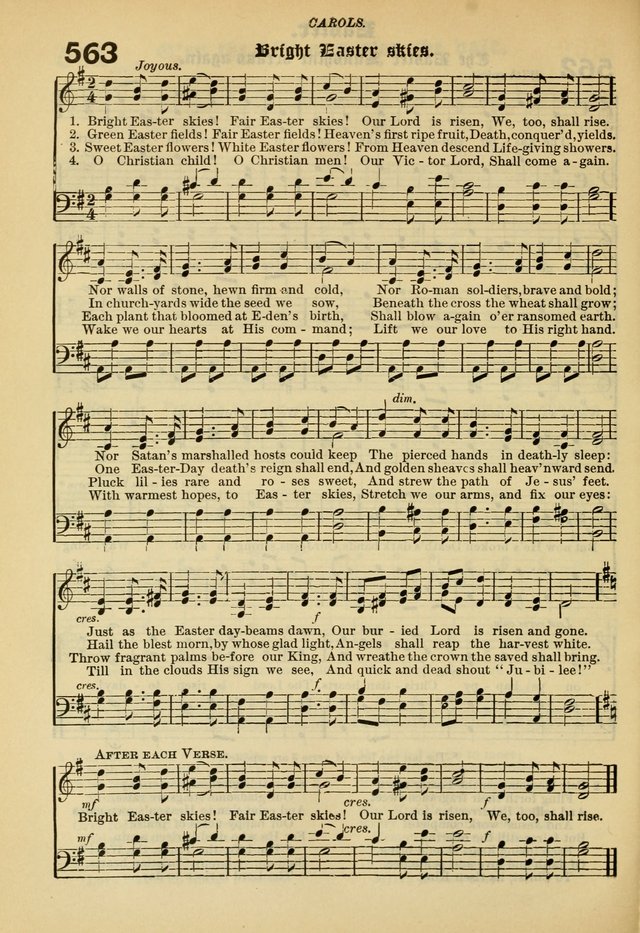A Hymnal and Service Book for Sunday Schools, Day Schools, Guilds, Brotherhoods, etc. page 425